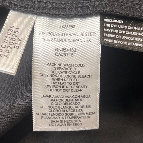 Andrew Marc Pants Women's Black Size S Soft Stretch Faux Suede Pull On Comfort - Picture 14 of 16